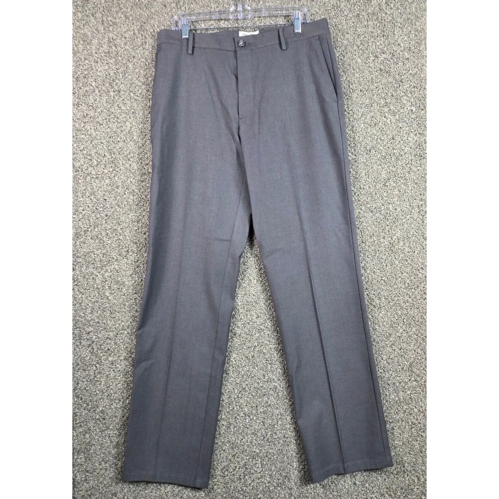 Dockers | Pants | Dockers Dress Pants Mens 34x34 Grey Straight Fit Cotton  Blend Office Wear | Poshmark